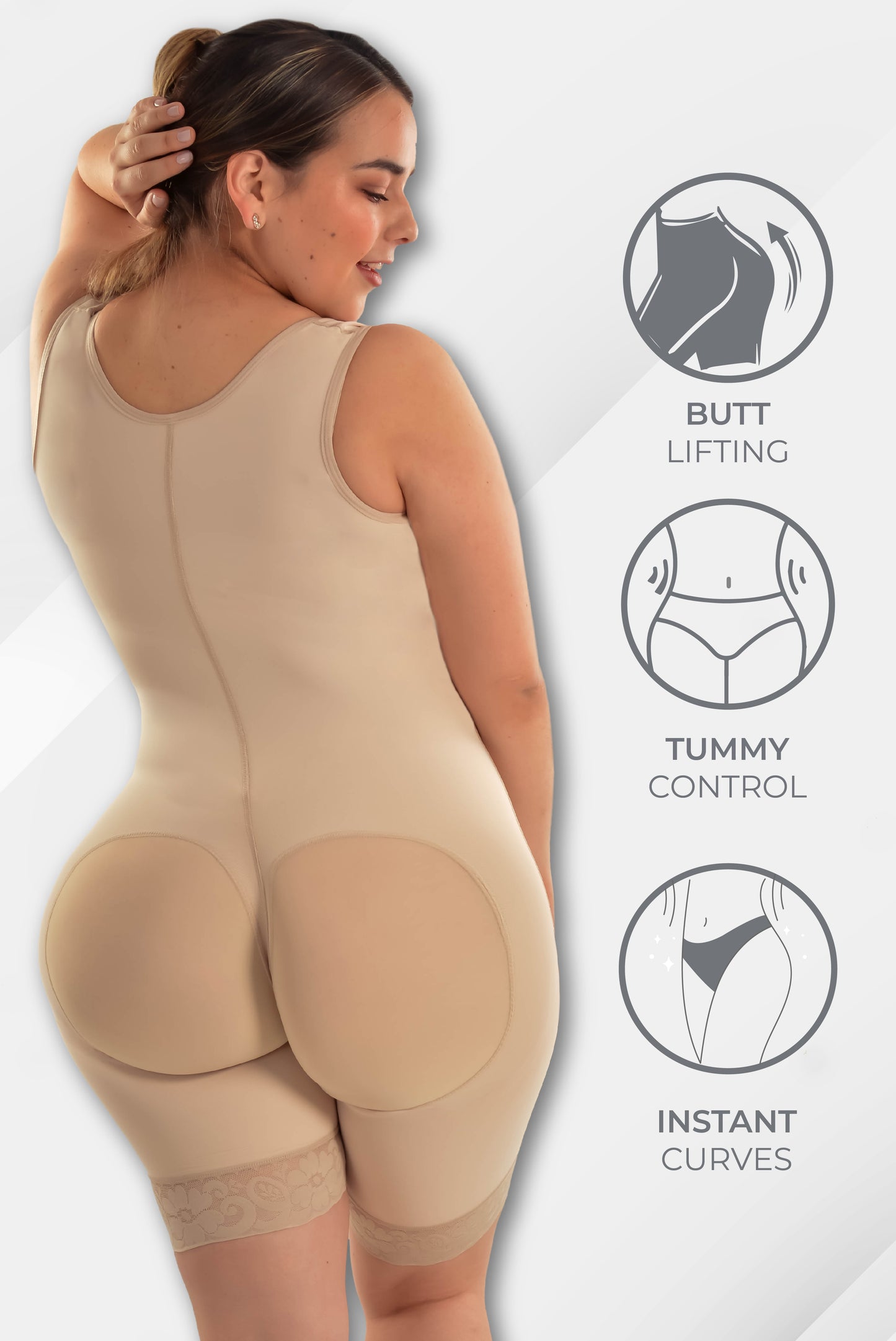 Semi Long Shaping Girdle 3012