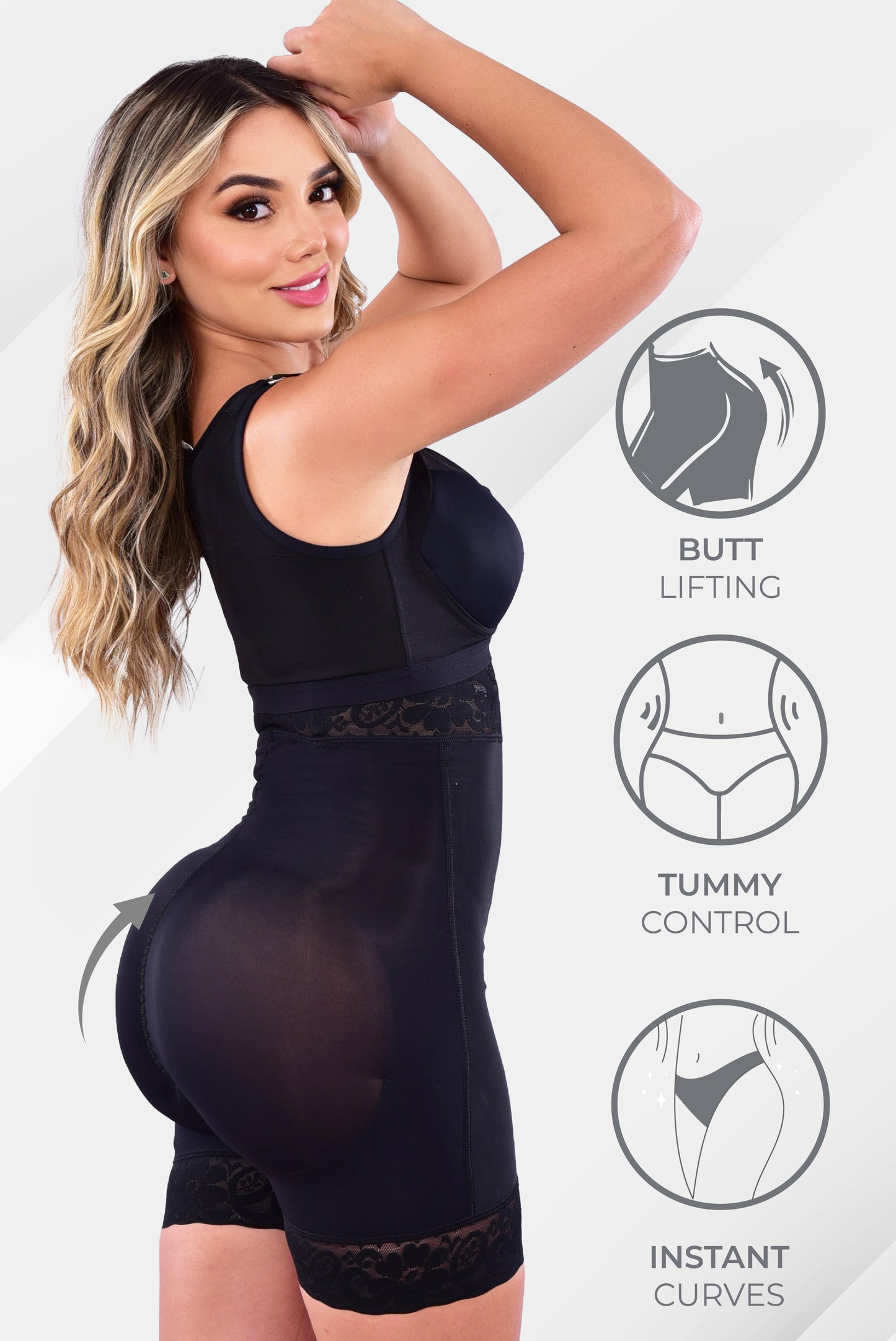 High Waisted Girdle Panty 3051