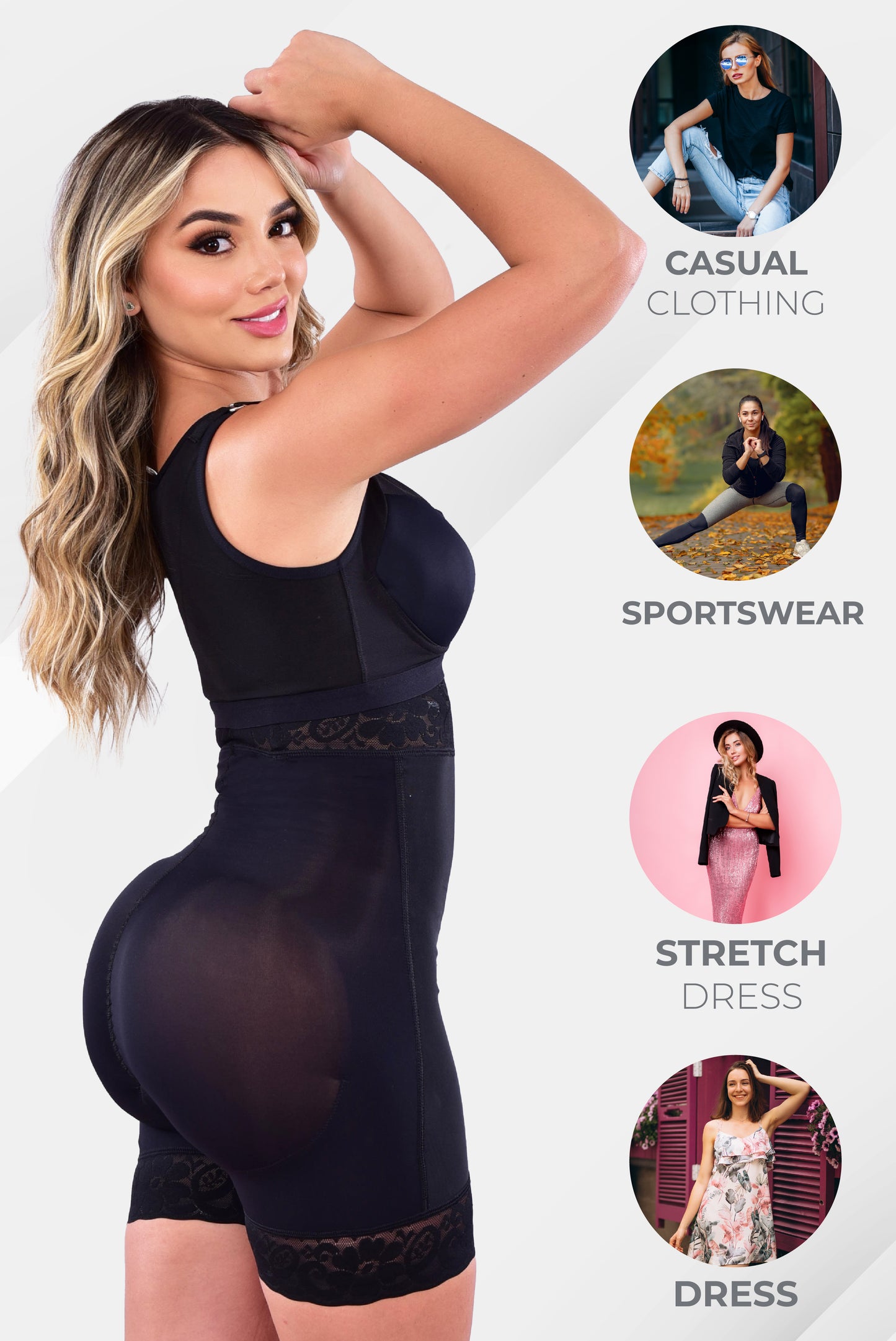 High Waisted Girdle Panty 3051